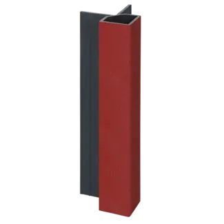 Keralit Uitwendig hoekprofiel 32x32 mm - Rood