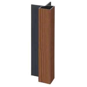 Keralit Uitwendig hoekprofiel 32x32 mm - Bruin redceder (1 x 400 cm)