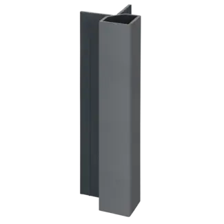 Keralit Uitwendig hoekprofiel 32x32 mm - Dustgrey