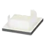 Keralit Eindkap voor 2827 / 2828 - Basaltgrijs (per stuk)