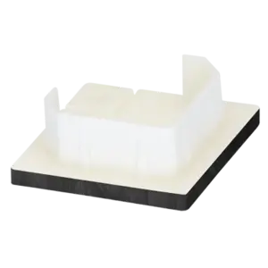 Keralit Eindkap voor 2827 / 2828 - Zwart eiken (per stuk)