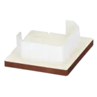 Keralit Eindkap voor 2827 / 2828 - Golden oak