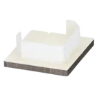 Keralit Eindkap voor 2827 / 2828 - Taupe eiken