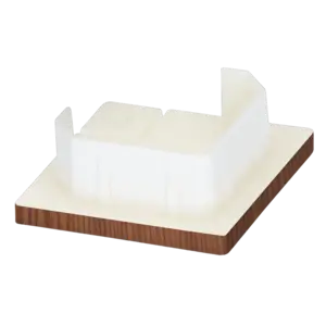 Keralit Eindkap voor 2827 / 2828 - Bruin redceder (per stuk)