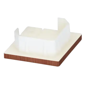 Keralit Eindkap voor 2827 / 2828 - Californian redwood