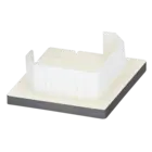 Keralit Eindkap voor 2827 / 2828 - Dustgrey