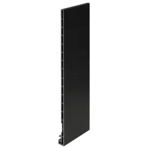 Keralit Dakrandpaneel 350 mm - Grafietzwart (1 x 600 cm)