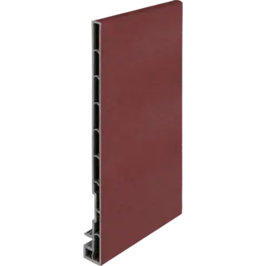 Keralit Dakrandpaneel 350 mm - Wijnrood (1 x 600 cm)