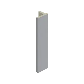 Keralit Eindprofiel 10 mm - Grijs