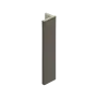 Keralit Eindprofiel 10 mm - Kwartsgrijs (1 x 400 cm)