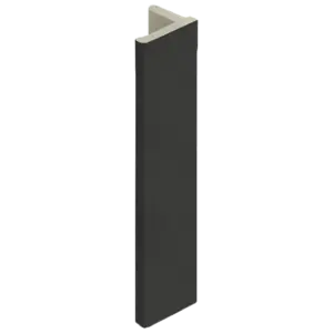 Keralit Eindprofiel 10 mm - Grafietzwart (1 x 400 cm)