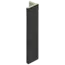 Keralit Eindprofiel 10 mm - Grafietzwart (1 x 400 cm)