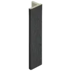 Keralit Eindprofiel 10 mm - Zwartgrijs