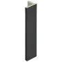 Keralit Eindprofiel 10 mm - Zwartgrijs (1 x 400 cm)