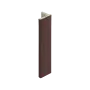 Keralit Eindprofiel 10 mm - Mahonie (1 x 400 cm)