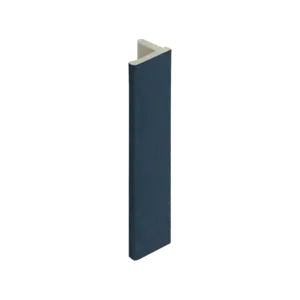 Keralit Eindprofiel 10 mm - Staalblauw (1 x 400 cm)