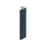 Keralit Eindprofiel 10 mm - Staalblauw (1 x 400 cm)