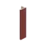 Keralit Eindprofiel 10 mm - Wijnrood (1 x 400 cm)