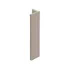 Keralit Eindprofiel 10 mm - Vergrijsd ceder
