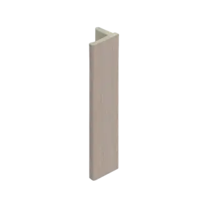 Keralit Eindprofiel 10 mm - Vergrijsd ceder (1 x 400 cm)