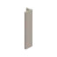 Keralit Eindprofiel 10 mm - Vergrijsd ceder (1 x 400 cm)
