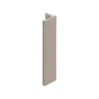 Keralit Eindprofiel 10 mm - Vergrijsd ceder (1 x 400 cm)