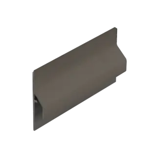 Keralit Trim / kraal aansluitprofiel 10 mm - Kwartsgrijs