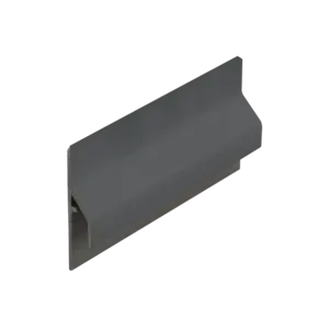 Keralit Trim / kraal aansluitprofiel 10 mm - Antraciet (1 x 600 cm)