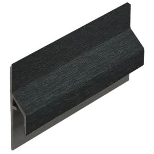 Keralit Trim / kraal aansluitprofiel 10 mm - Zwartgrijs (1 x 600 cm)