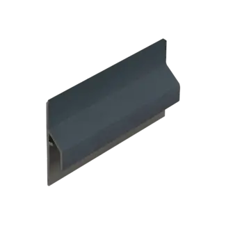 Keralit Trim / kraal aansluitprofiel 10 mm - Monumentenblauw
