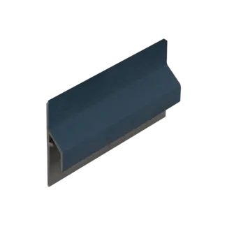 Keralit Trim / kraal aansluitprofiel 10 mm - Staalblauw