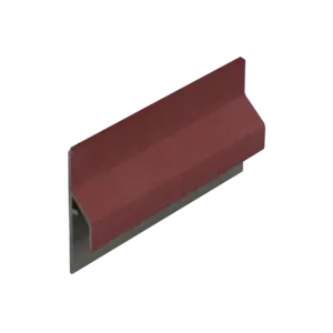 Keralit Trim / kraal aansluitprofiel 10 mm - Wijnrood (1 x 600 cm)