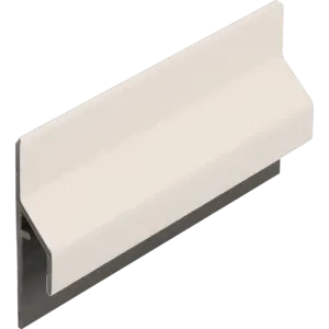Keralit Trim / kraal aansluitprofiel 10 mm - Wit (1 x 600 cm)
