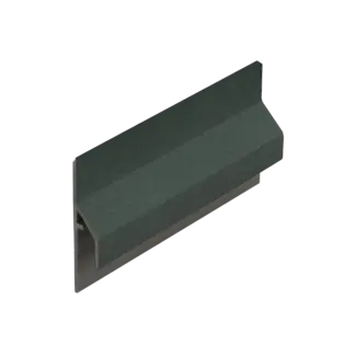 Keralit Trim / kraal aansluitprofiel 10 mm - Donkergroen