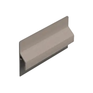Keralit Trim / kraal aansluitprofiel 10 mm - Vergrijsd ceder (1 x 600 cm)