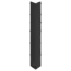 Keralit Uitwendig hoekstuk 350 mm - Grafietzwart (per stuk)