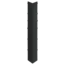 Keralit Uitwendig hoekstuk 350 mm - Zwartgrijs (per stuk)