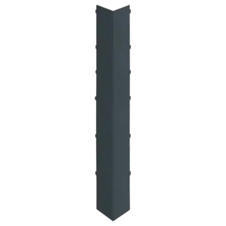 Keralit Uitwendig hoekstuk 350 mm - Monumentenblauw