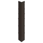 Keralit Uitwendig hoekstuk 350 mm - Donkerbruin