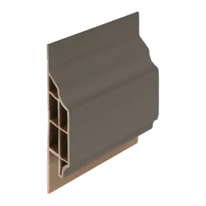 Keralit Trim / kraal sierlijst klassiek - Kwartsgrijs (1 x 600 cm)