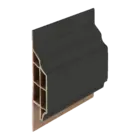 Keralit Trim / kraal sierlijst klassiek - Grafietzwart