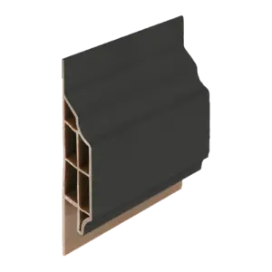 Keralit Trim / kraal sierlijst klassiek - Grafietzwart (1 x 600 cm)