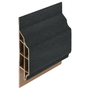 Keralit Trim / kraal sierlijst klassiek - Zwartgrijs (1 x 600 cm)