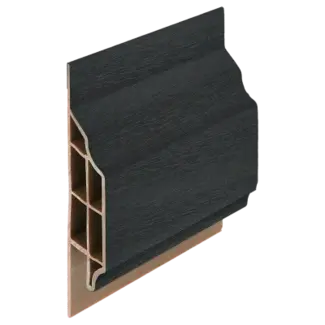 Keralit Trim / kraal sierlijst klassiek - Zwartgrijs
