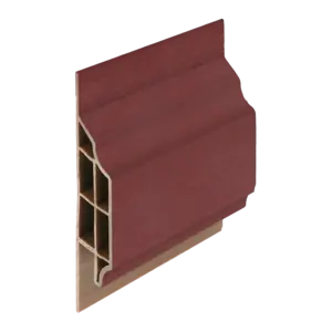 Keralit Trim / kraal sierlijst klassiek - Wijnrood (1 x 600 cm)