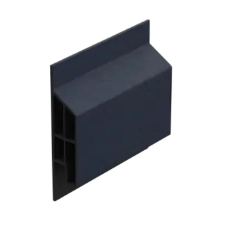 Keralit Trim / kraal sierlijst modern - Staalblauw
