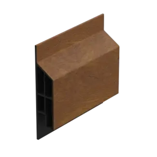 Keralit Trim / kraal sierlijst modern - Golden oak