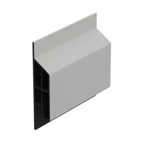 Keralit Trim / kraal sierlijst modern - Wit (1 x 600 cm)