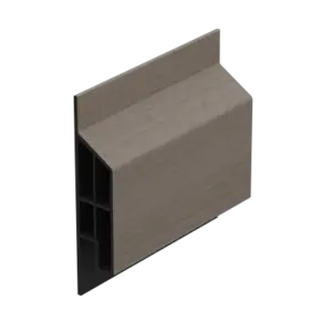 Keralit Trim / kraal sierlijst modern - Vergrijsd ceder (1 x 600 cm)