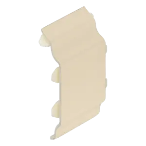 Keralit Tussenstuk sierlijst klassiek - Licht ivoor (per stuk)